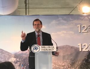 Mariano Rajoy en la clausura del Congreso del PP en Mallorca