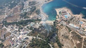 incendio forestal port des torrent