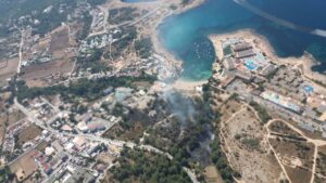 incendio forestal port des torrent