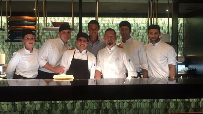Rafa Nadal en Restaurante ZELA