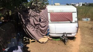 asentamiento caravana