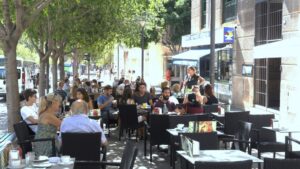 terrazas turistas turismo