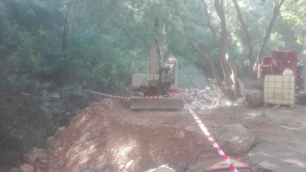 obras cala deia
