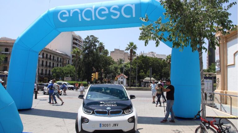 Esta semana ha llegado a Palma la 'Vuelta a España en coche eléctrico'