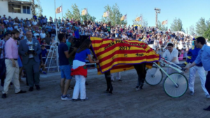 El presidente del Consell de Mallorca, Miquel Ensenyat ha hecho entrega del trofeo