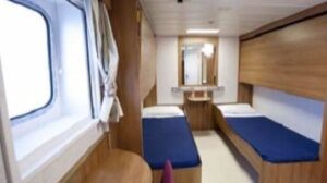 Imagen de archivo de un camarote de ferry
