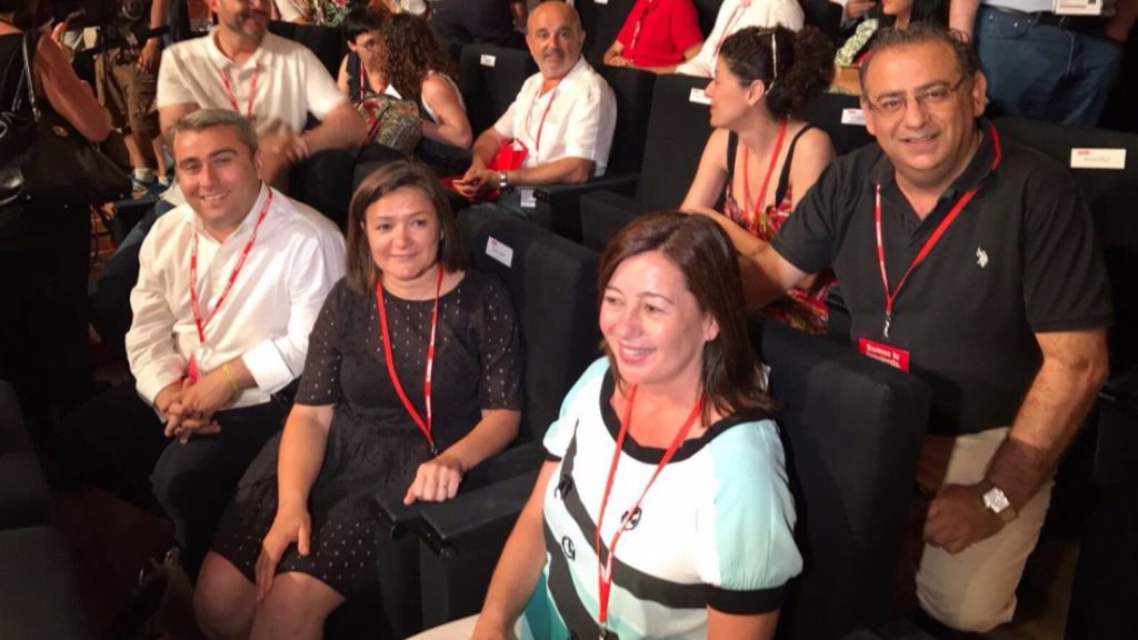 La presidenta del Govern encabeza la delegación balear