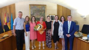 Rouarch en la toma de posesi&oacute;n como nueva alcaldesa