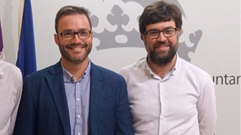 El alcalde saliente y el próximo