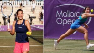 La alemana Julia Goerges y la letona Anastasija Sevastova