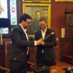 Hila le ha cedido el testigo a Noguera, que será alcalde hasta el final de la legislatura