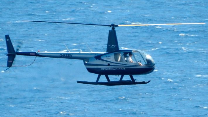 Ya han identificado a la empresa de helicópteros