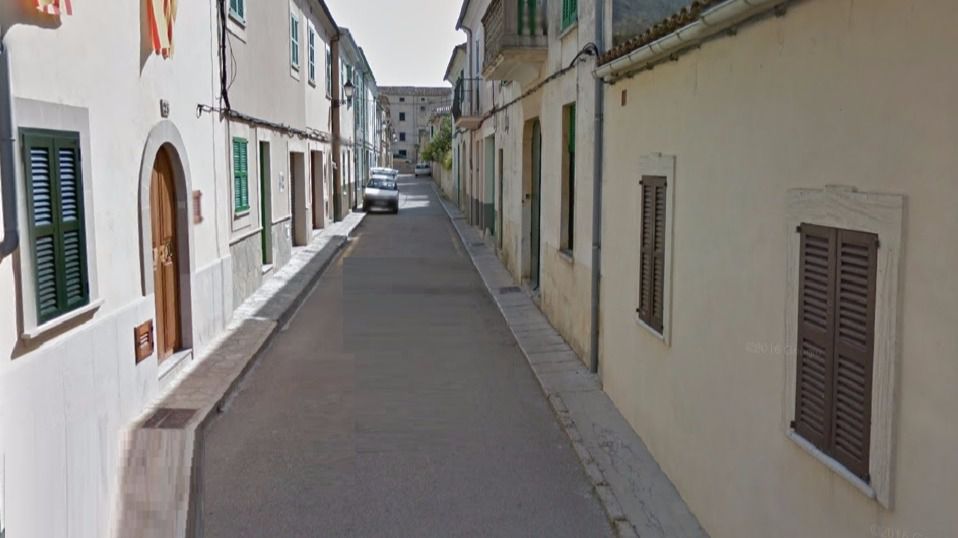 Imagen de la calle en la que se ha producido el siniestro