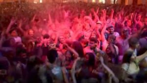 Imagen de la fiesta Holi de 2016