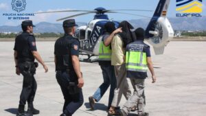 Imagen de archivo de uno de los detenidos en Mallorca