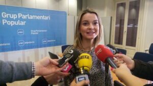 Marga Prohens es la portavoz parlamentaria del PP de Balears
