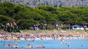 La Playa de Muro es una de las m&aacute;s concurridas del norte de Mallorca
