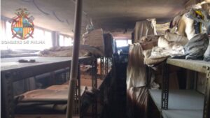 Bombers de Palma han extinguido el fuego