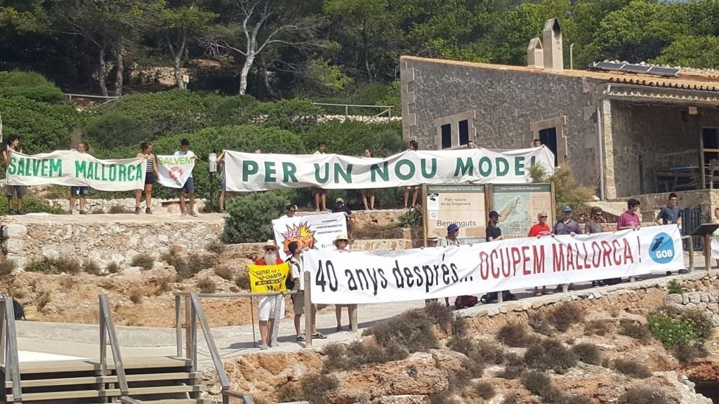 Imagen de la "ocupación" simbólica