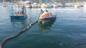 El incendio quem&oacute; cinco embarcaciones