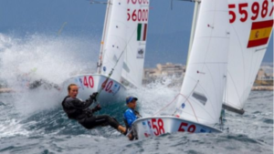 Las regatistas Aina Colom y Vicky Sisk