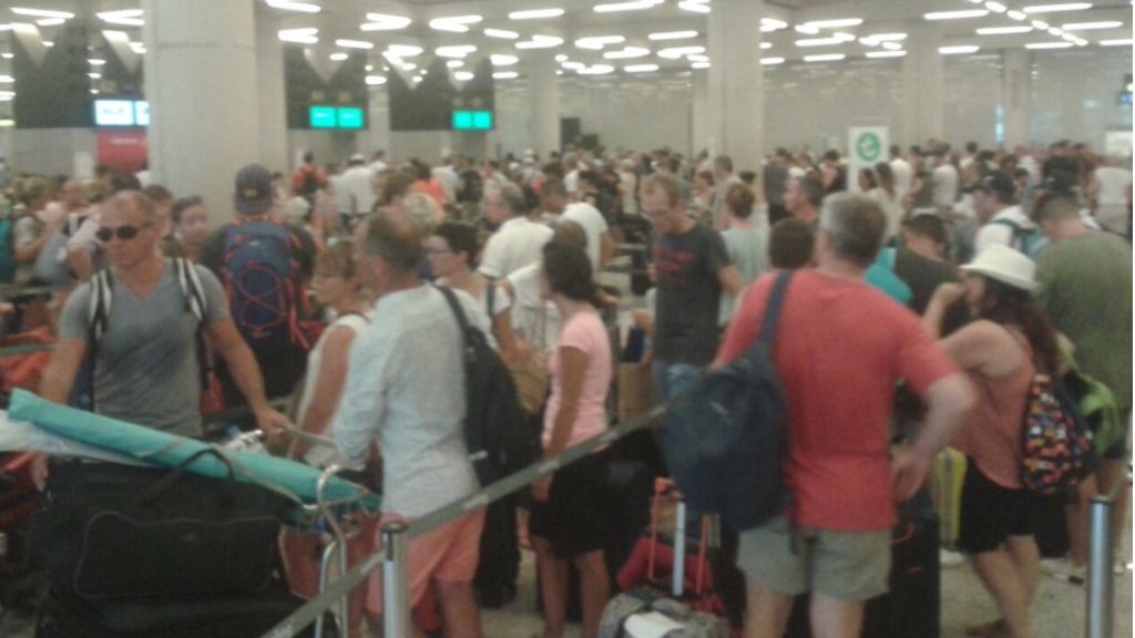 Las colas han sido tónica general este fin de semana