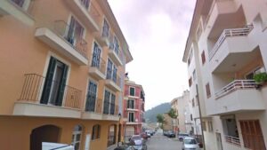 Calle de Andratx en la se ha producido el incendio