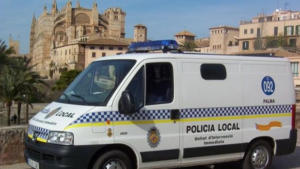 Furgoneta de la Unidad de Intervenci&oacute;n Inmediata de la Polic&iacute;a Local de Palma