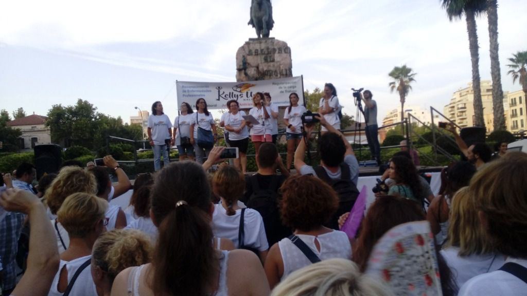 Imagen de la lectura del manifiesto