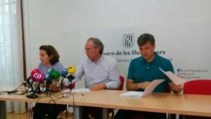 Los consellers March y Santiago han comparecido en rueda de prensa