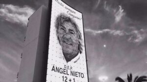 angel nieto pantalla hard rock hotel