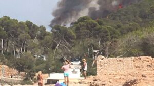 incendio forestal cala gracio