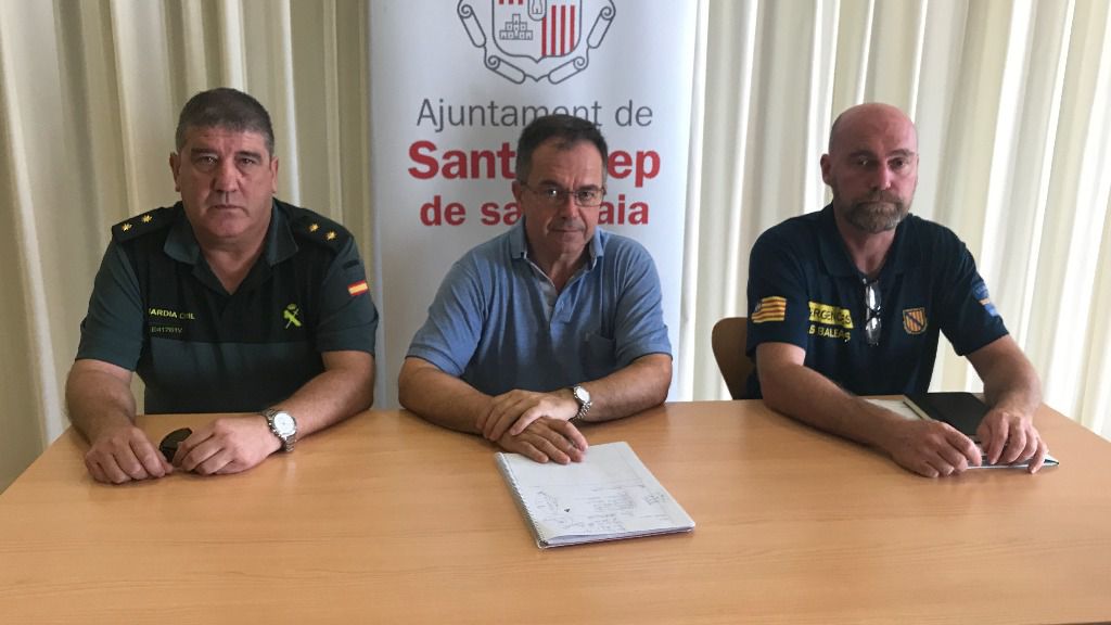 rp alcalde sant josep, emergencias y guardia civil