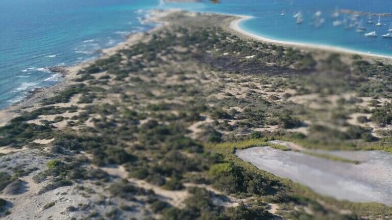 incendio s'espalmador 14.8.2016