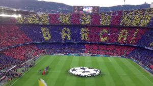 camp nou bar&ccedil;a