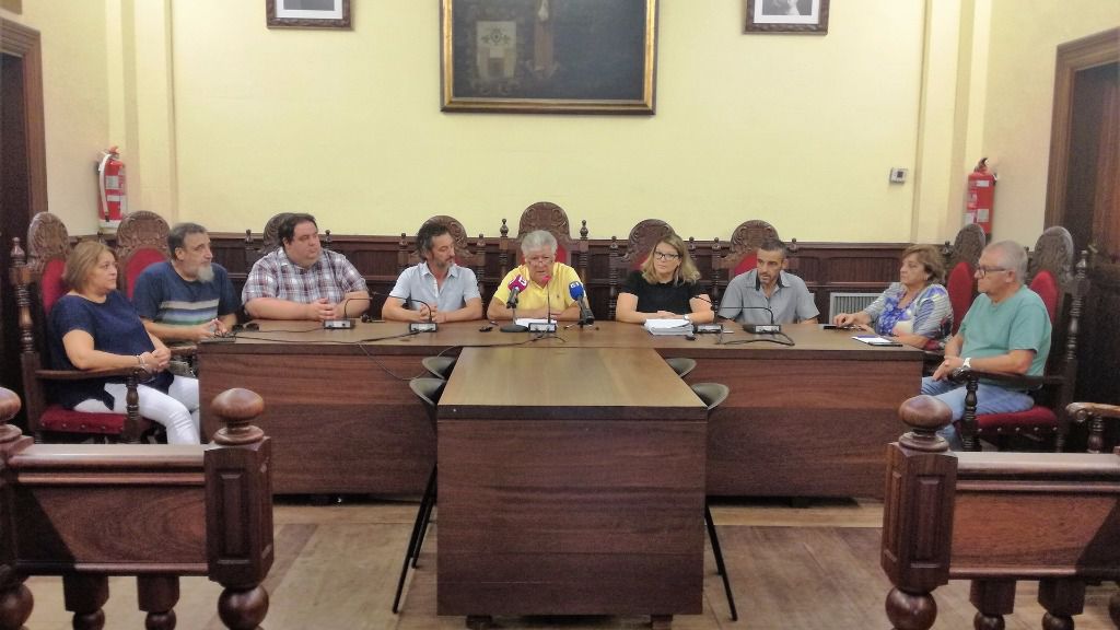 Imagen del equipo de gobierno del Ayuntamiento de Alcúdia