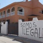 Imagen de uno de los chalés okupados