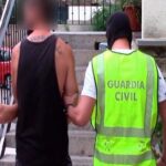 Imagen de uno de los detenidos por la Guardia Civil
