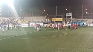 El partido ha decepcionado a la afici&oacute;n en cuanto a goles se refiere