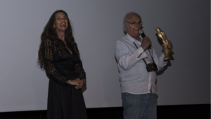 Carlos Saura y &Aacute;ngela Molina