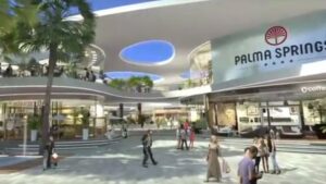 Recreaci&oacute;n digital del centro Palma Springs