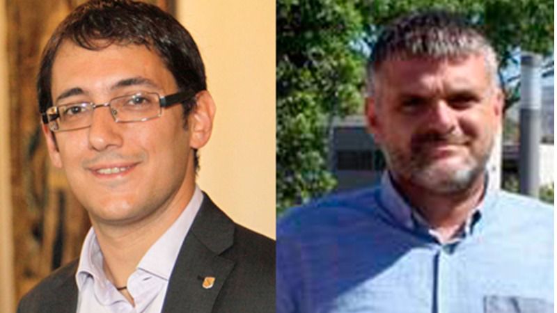 El conseller de Treball y el gerente de la Fundació BIT