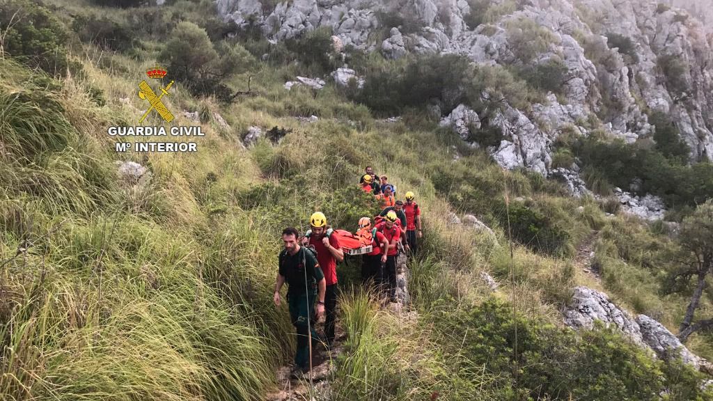 Herido de gravedad en una pierna