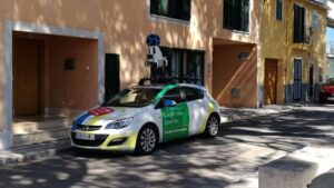 coche de google maps