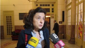 La consellera de Servicios Sociales y Cooperaci&oacute;n, Fina Santiago