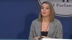 La portavoz popular, Marga Prohens