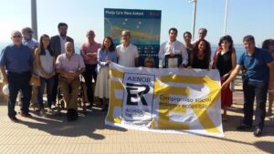 Imagen de la entrega del certificado de AENOR