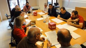 reunion sindicatos y psib aeropuertos