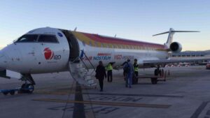 avi&oacute;n air nostrum aeropuerto ibiza