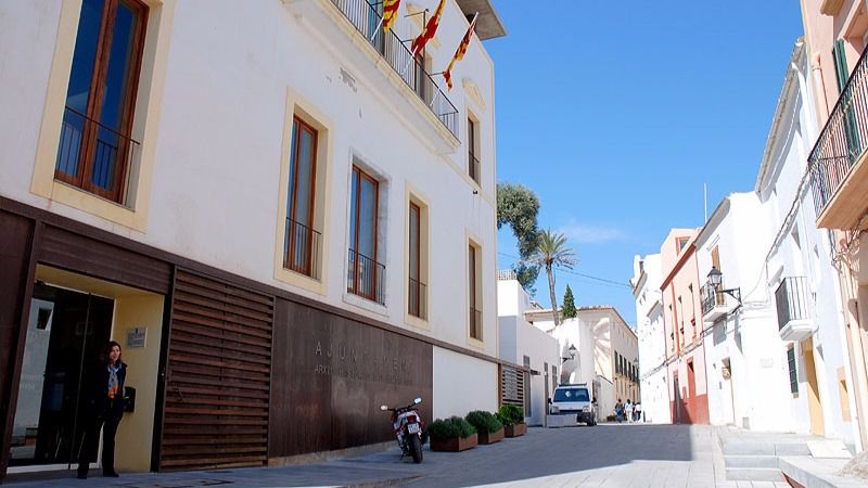 Can Botino, sede de la alcaldía de Vila